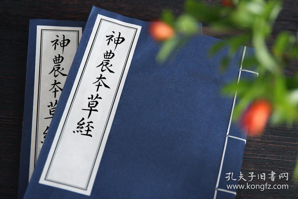 神农本草经 玉扣纸本
