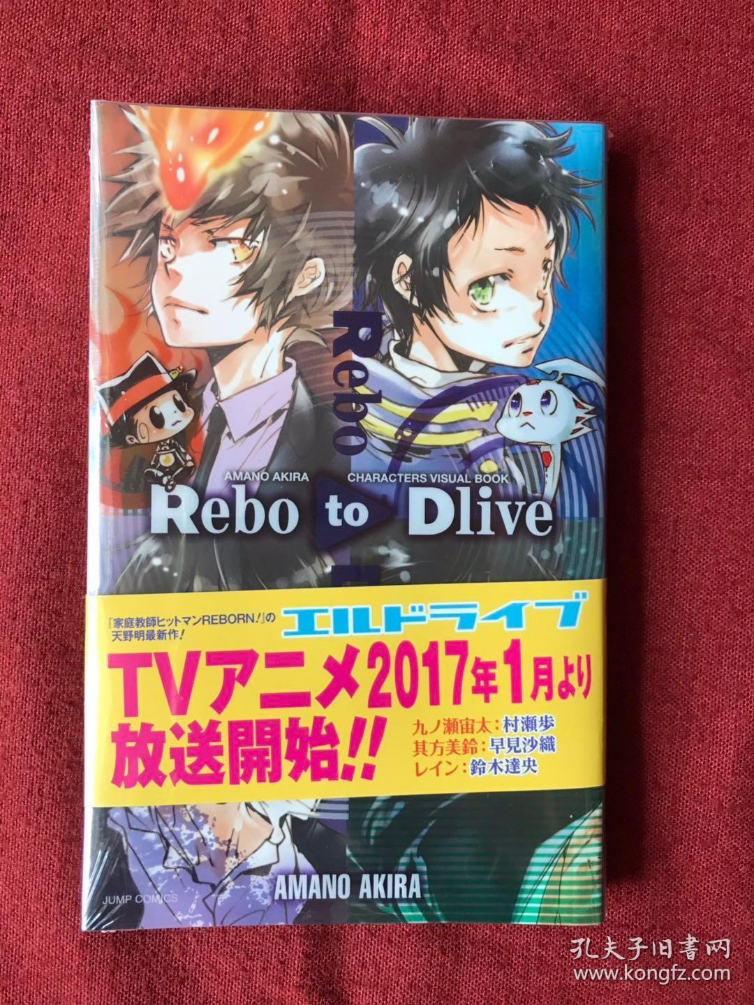 日版现货 家庭教师reborn Rebo To Dlive公式书原画集天野明 孔夫子旧书网