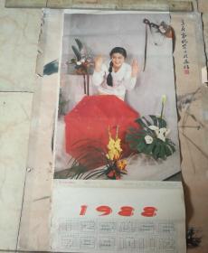 1988青年演员陈红年画
