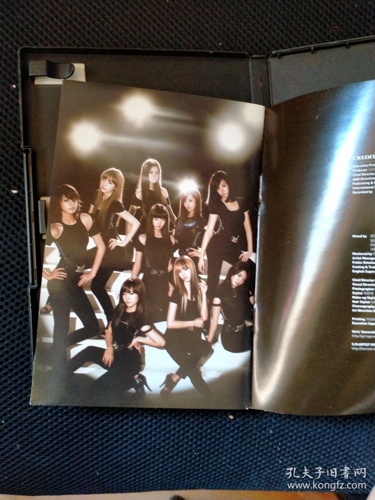 时代少女 专辑 光盘共5种合售,实物拍摄