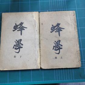 蜂学（上下册） 两厚册