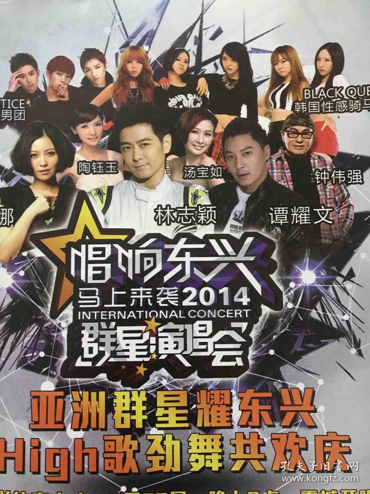 亚洲群星耀东兴2014群星演唱会林志颖姚贝娜谭耀文陶钰玉钟伟强汤宝如
