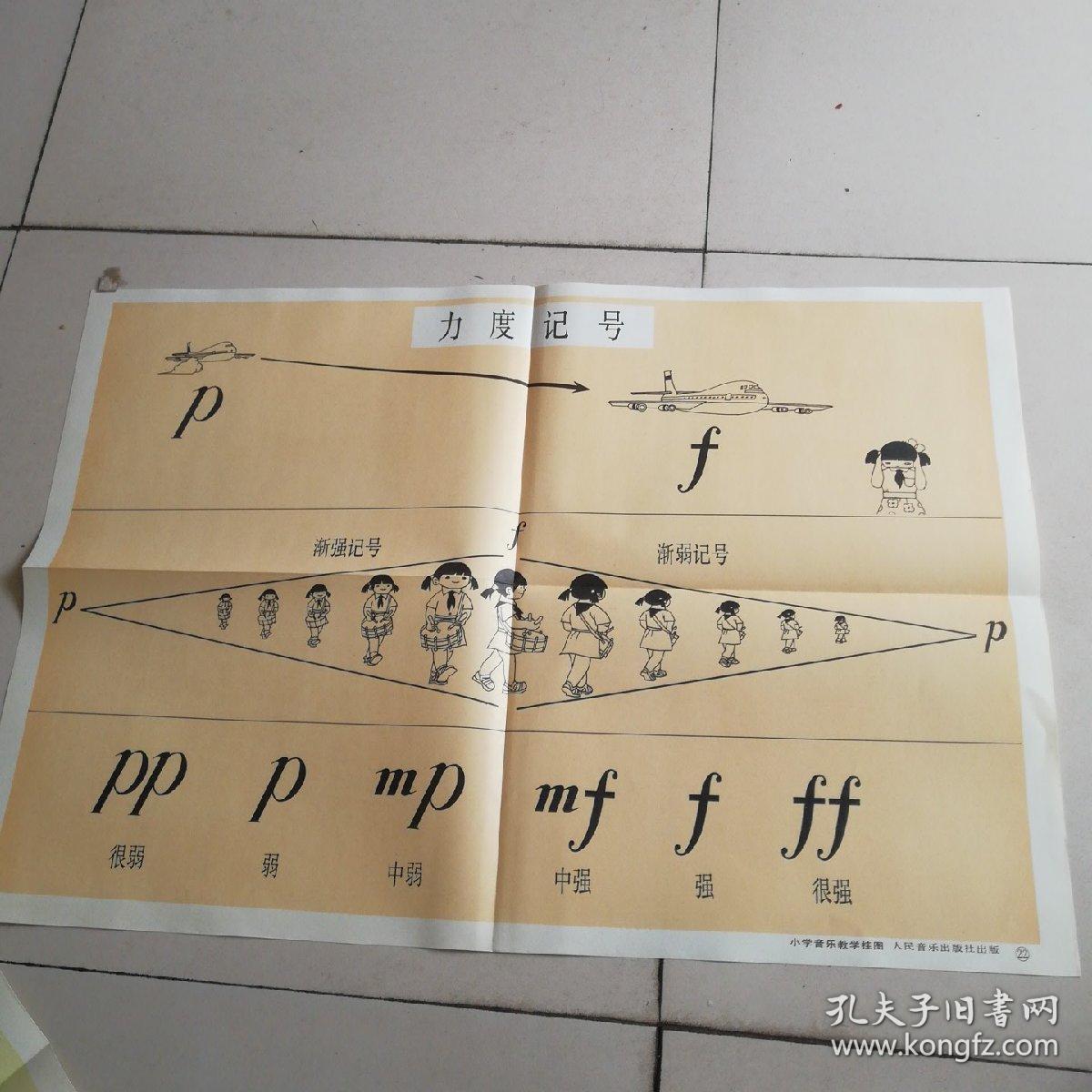 小学音乐教学挂图全27幅