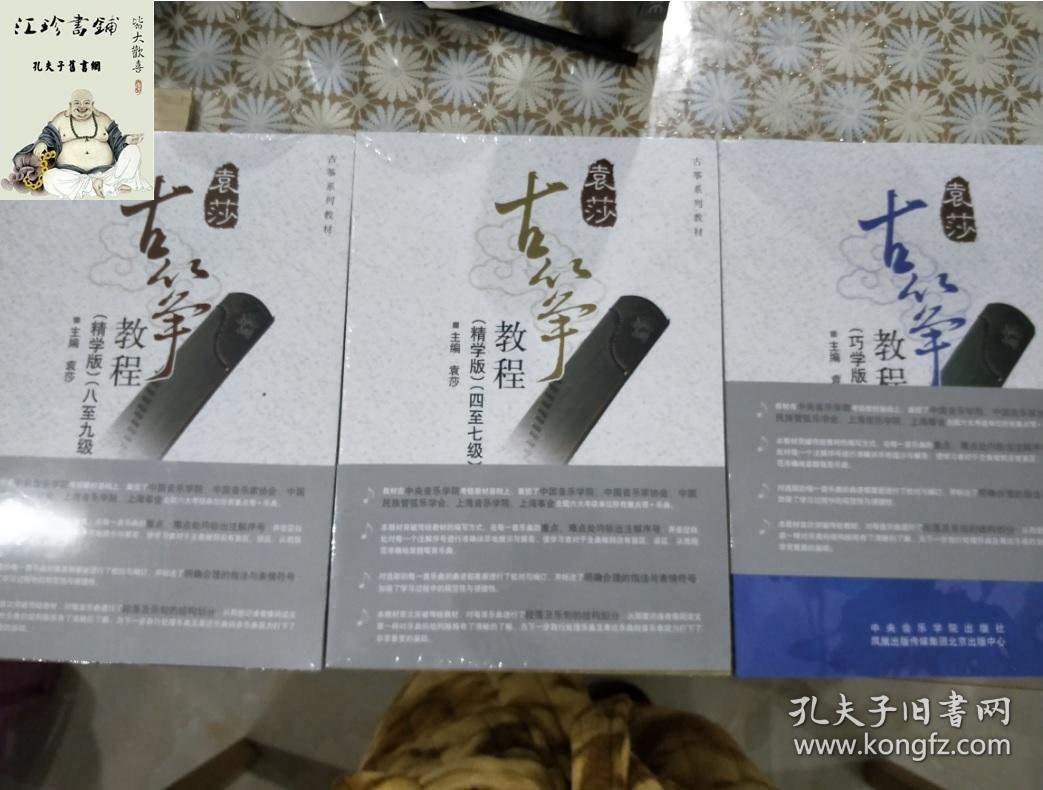 袁莎古筝教程巧学版入门一至三级袁莎古筝教程精学版四至七级袁莎古筝