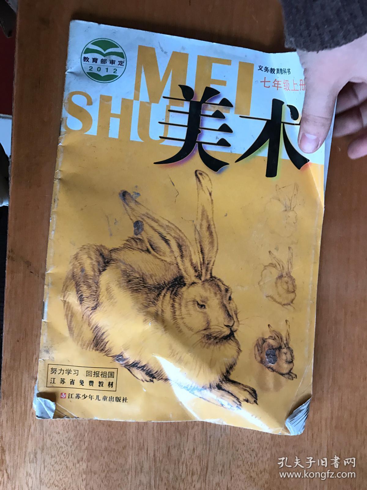 初中美术课本七年级上册 人教版