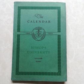 英文原版1949年版主教大学（加拿大魁北克）入学细则及学校概况