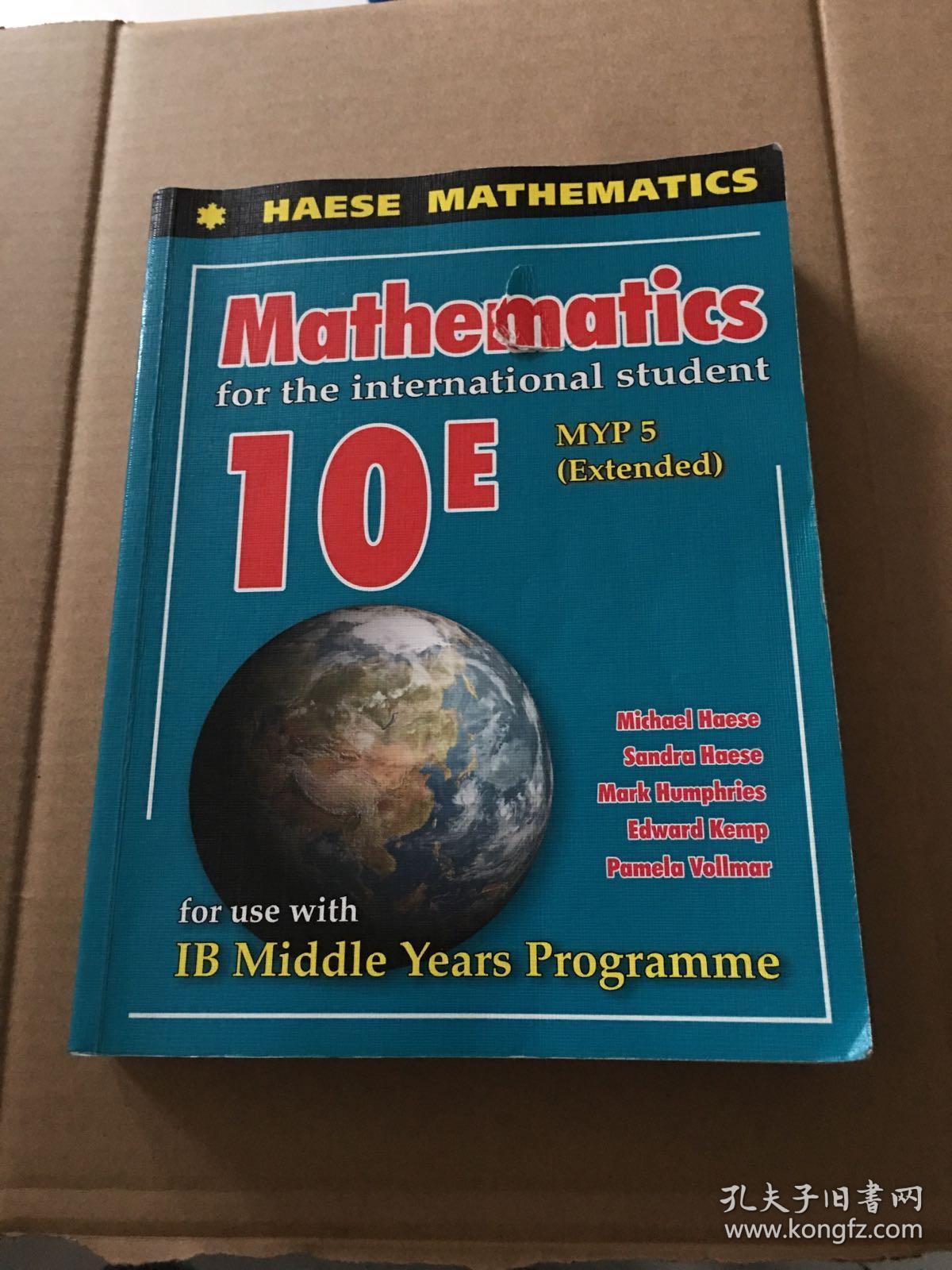 mathematics 封面有轻微破损