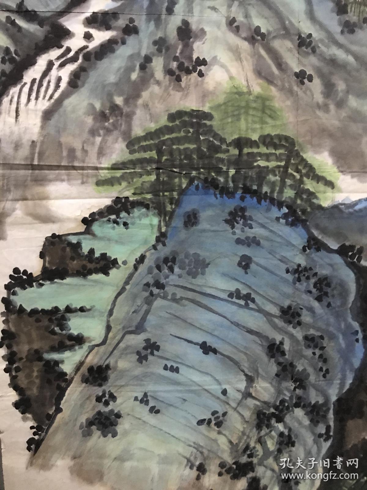 著名山水画 大家 梦石 山水作品