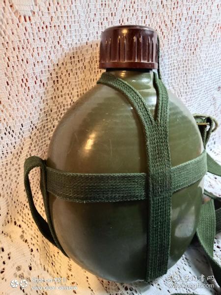 老货 正品65式水壶 60年代生产的单兵行军水壶军壶