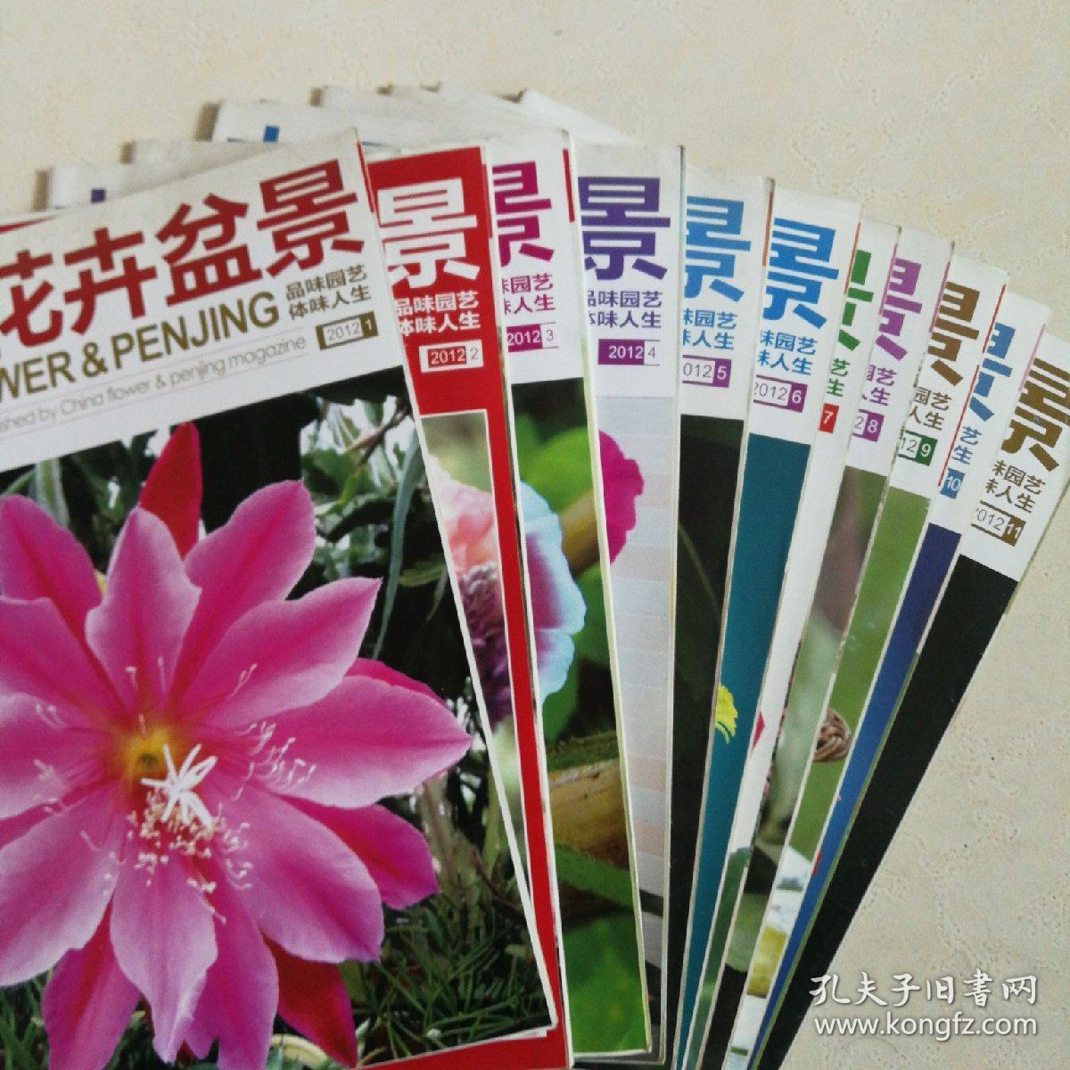 中国花卉盆景2012年全12期