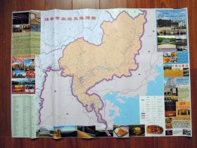 2011年版珲春交通旅游图珲春地图珲春旅游交通图