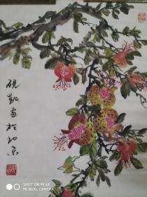 王雪涛弟子郭老师花鸟作品13