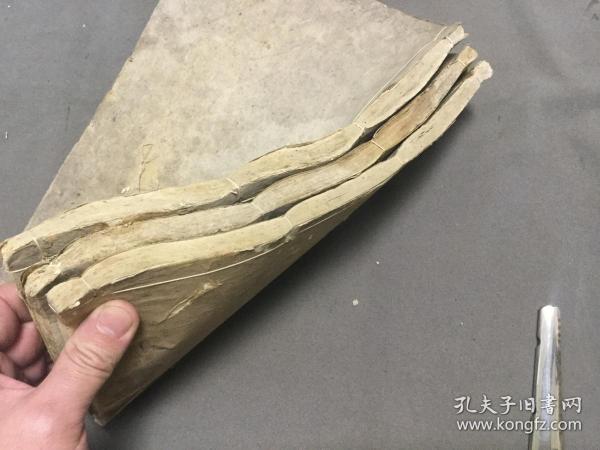 明代白棉纸超大本地理风水古籍 德合诸吉 300余页600余面 上中下 三卷