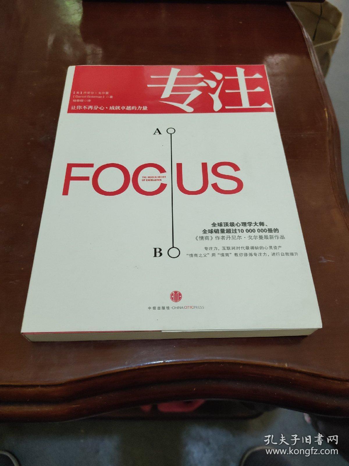 专注:focus: the hidden driver of excellence