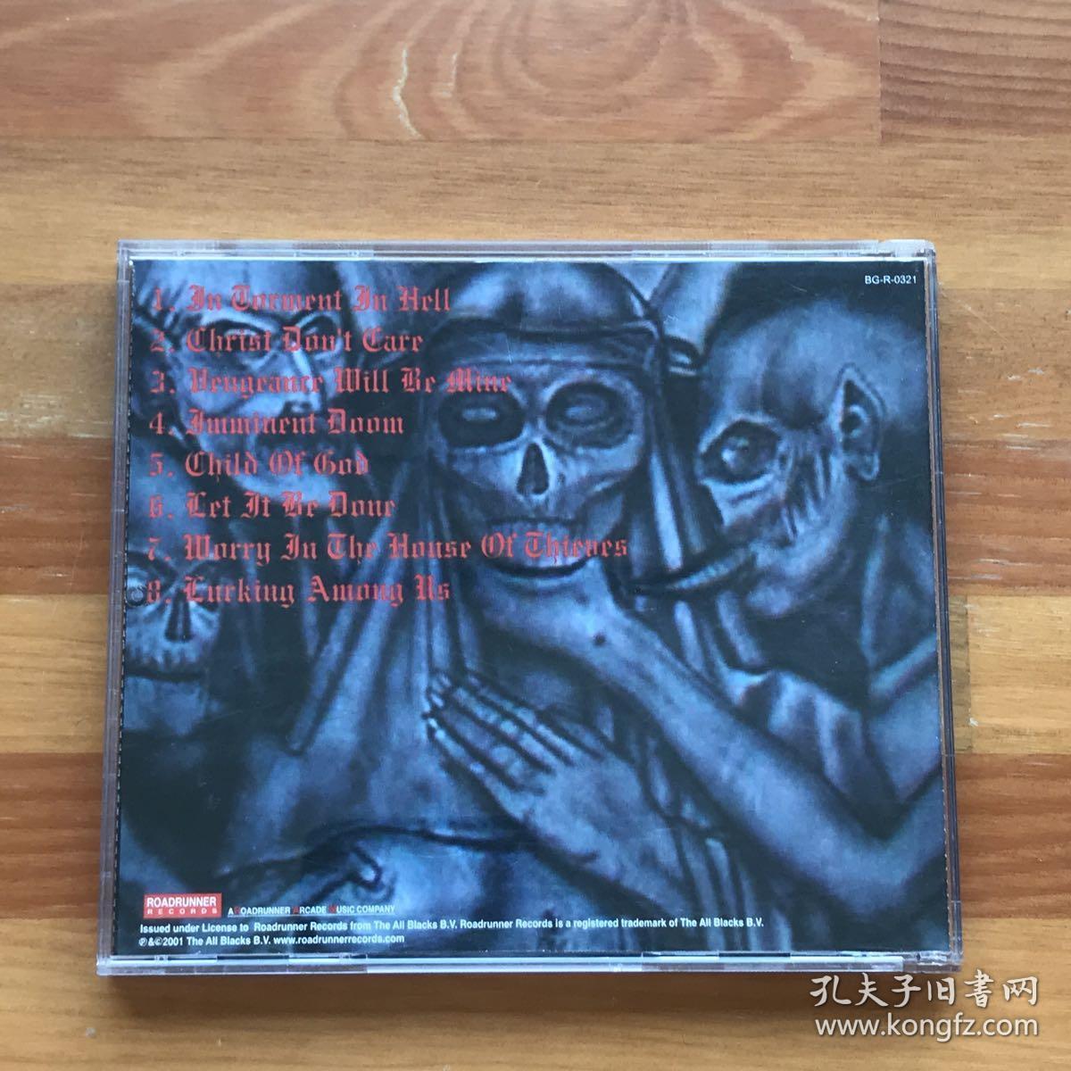 摇滚乐deicide重金属乐队cd专辑intormentinhell