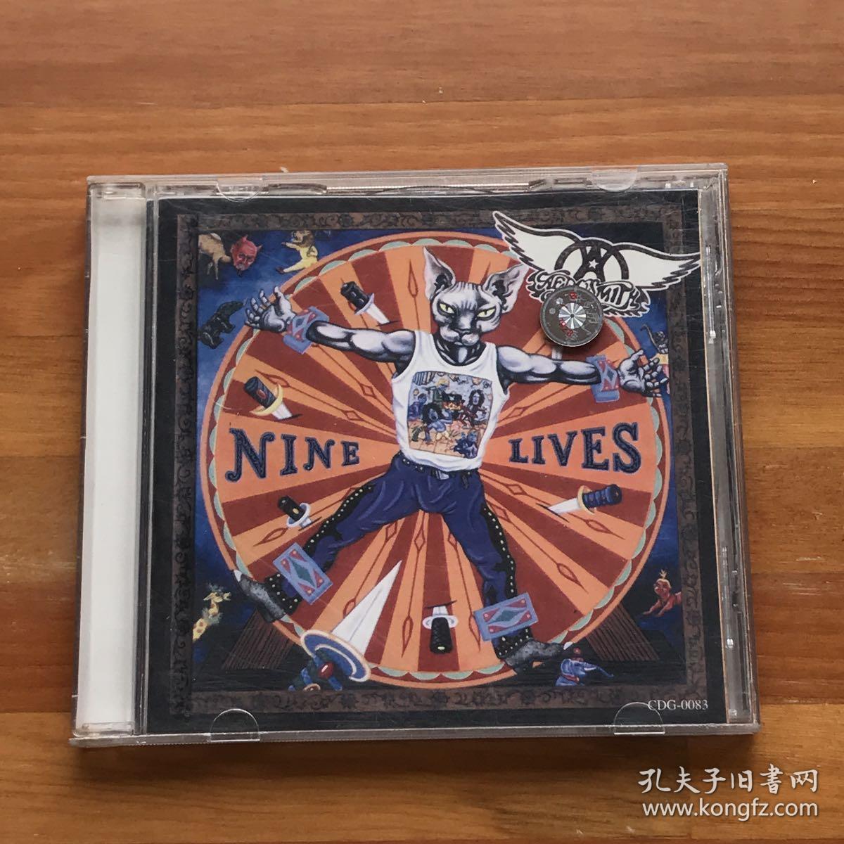 摇滚乐:aerosmith重金属乐队cd专辑nine lives