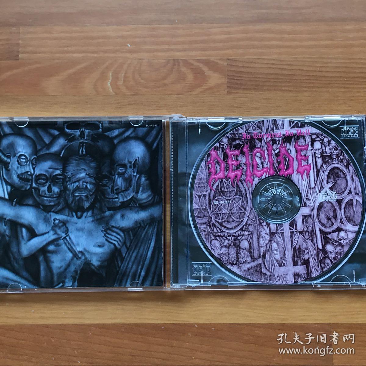 摇滚乐deicide重金属乐队cd专辑intormentinhell