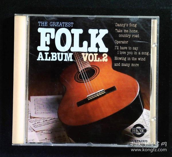 the greatest folk album vol.2 经典民谣专辑2 港版 cd