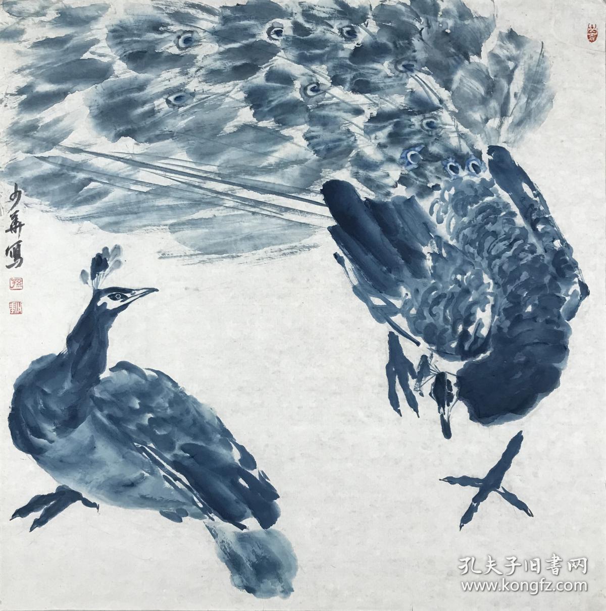 保真字画,假一赔三 孙少华,安徽太和,中国美术家协会会员,中国工笔画