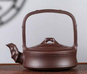 00周瑞成周瑞成全手底槽清紫砂壶水平壶160cc￥580.