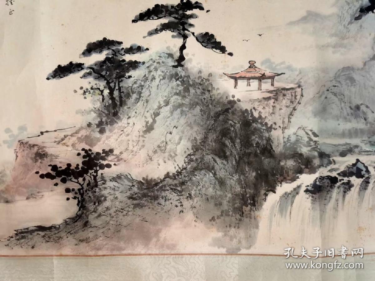 俞秋水24年生江苏宝应人又名俞笨擅人物山水山其人物重精神山水重意境