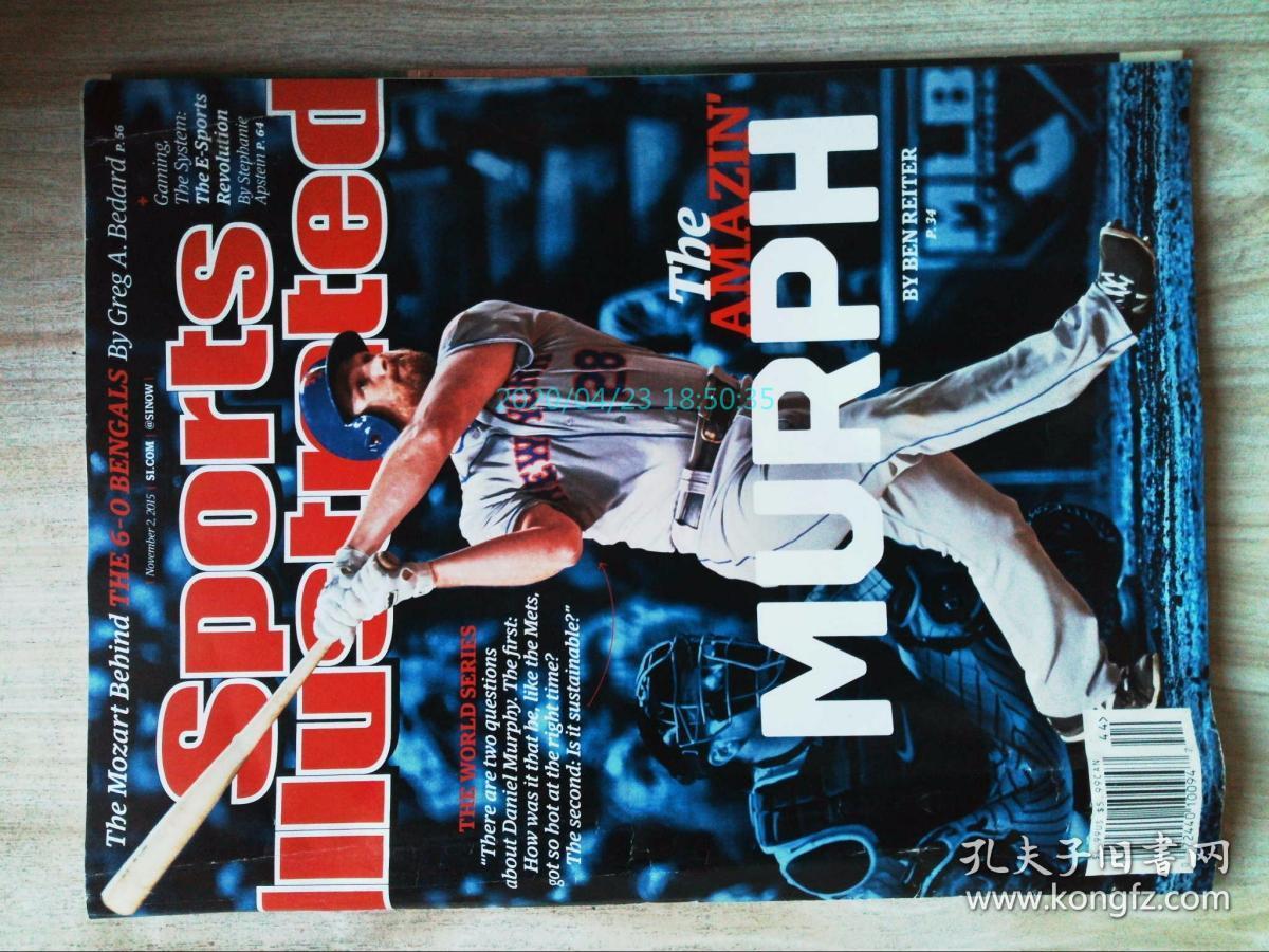 sports illustrated 2015/11/2 英文体育画报英文杂志 外文期刊