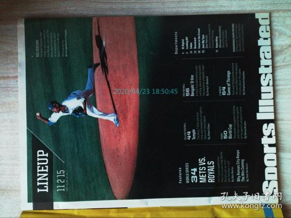 sports illustrated 2015/11/2 英文体育画报英文杂志 外文期刊