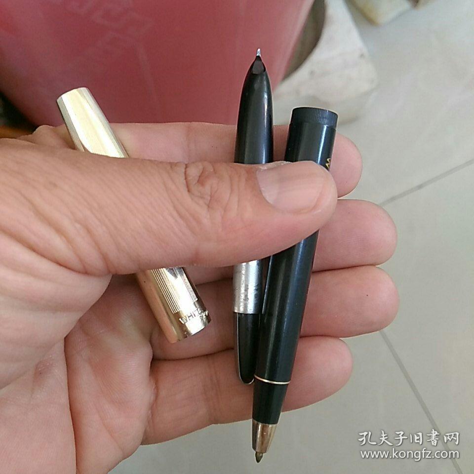 早期出口标白翎钢笔一支