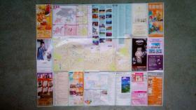 旧地图-香港地图简体版（2013年6月-7月）2开85品