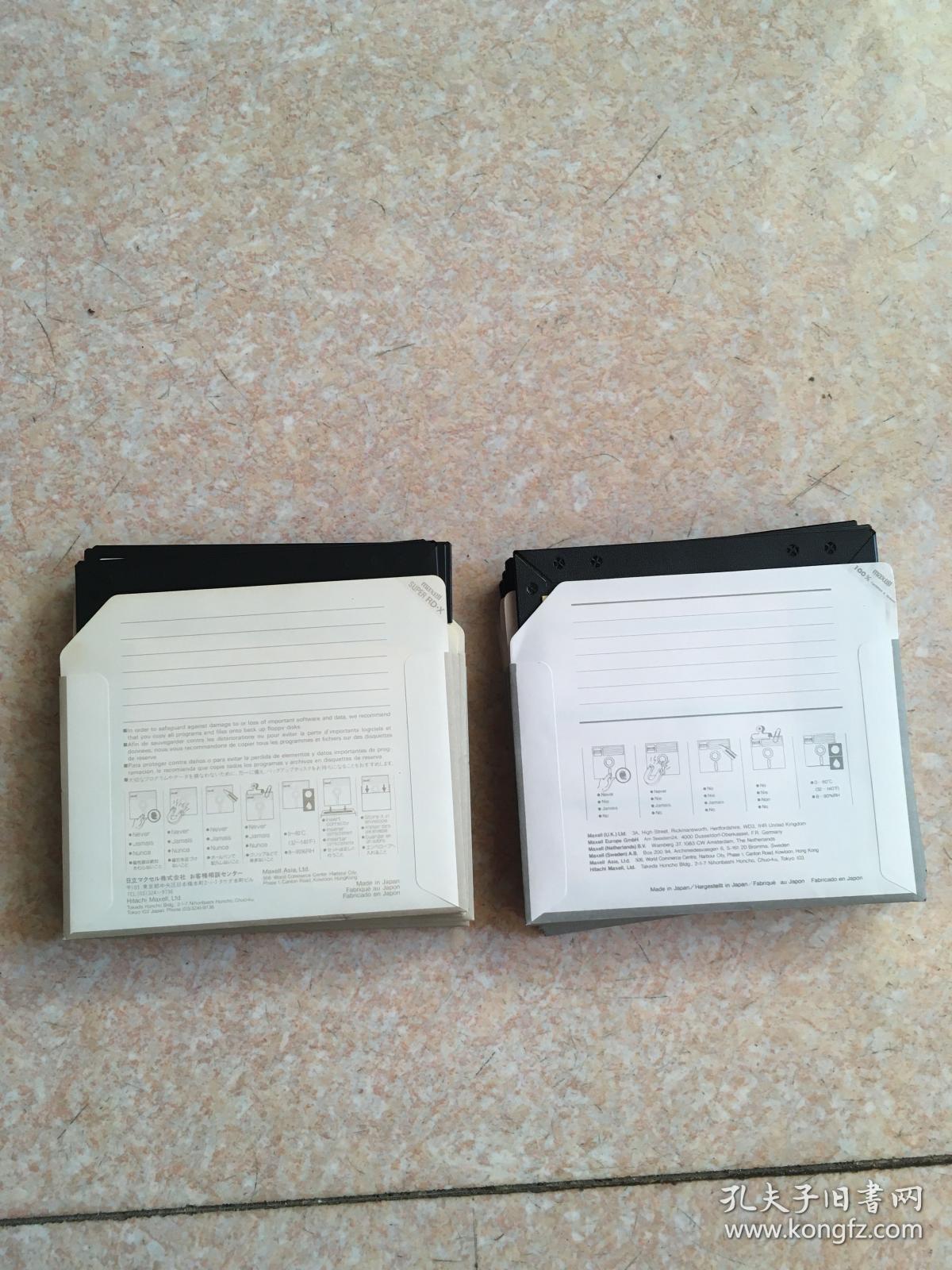 老软盘,maxell 5寸软盘,共20张,5元/张