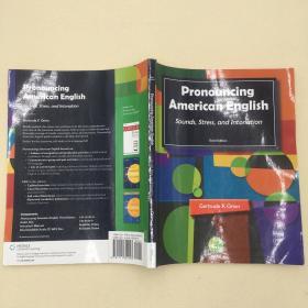 正版现货英文原版Pronouncing American English Sounds,stress, and Intonation9781111352103