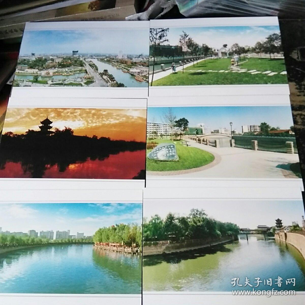 明信片锦江春色回天地