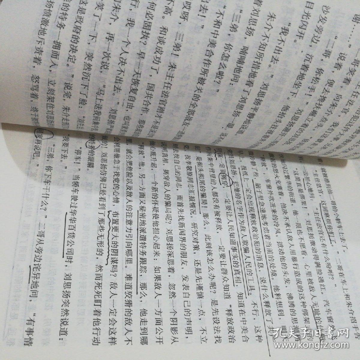 红岩 有画线_罗广斌,杨益言 著_孔夫子旧书网