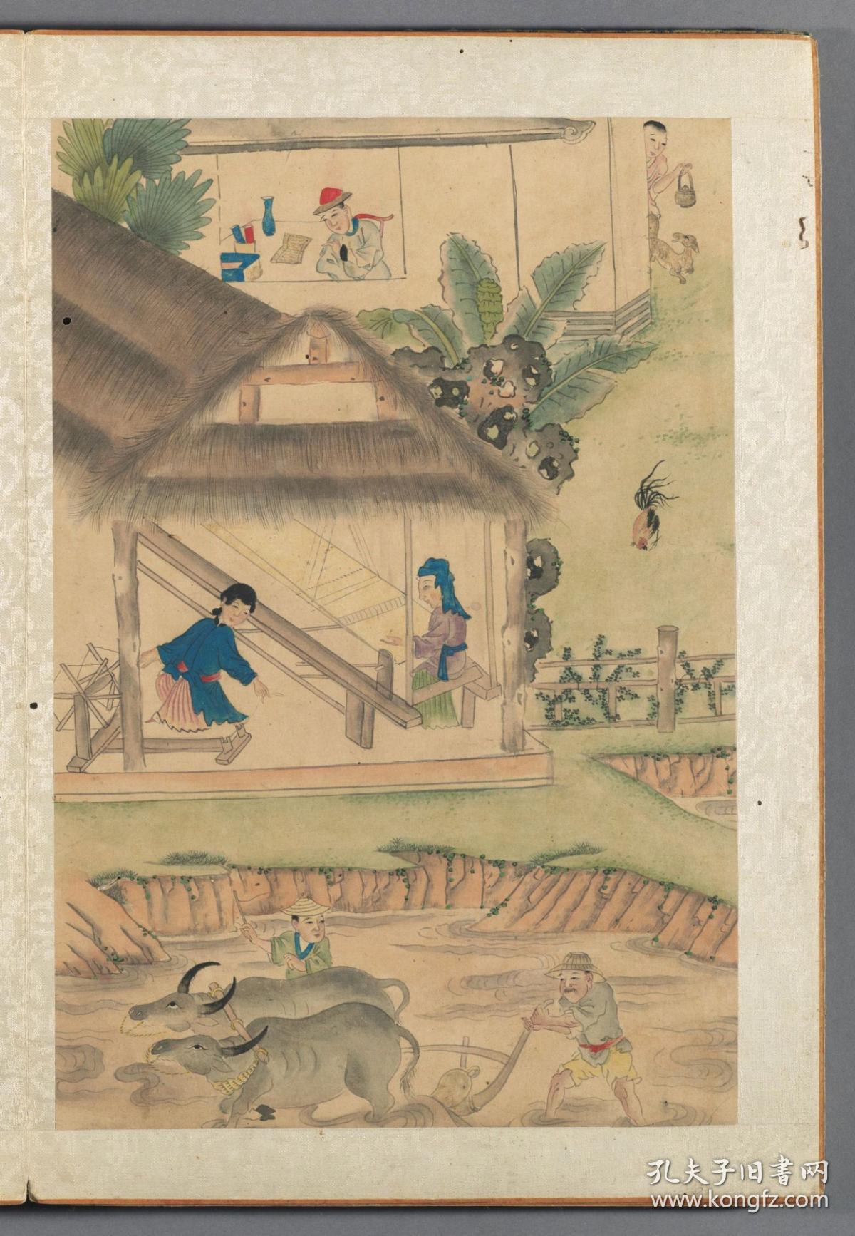 《百苗图》系列是历史上流传下来的一种反映云南,贵州少数民族的图说