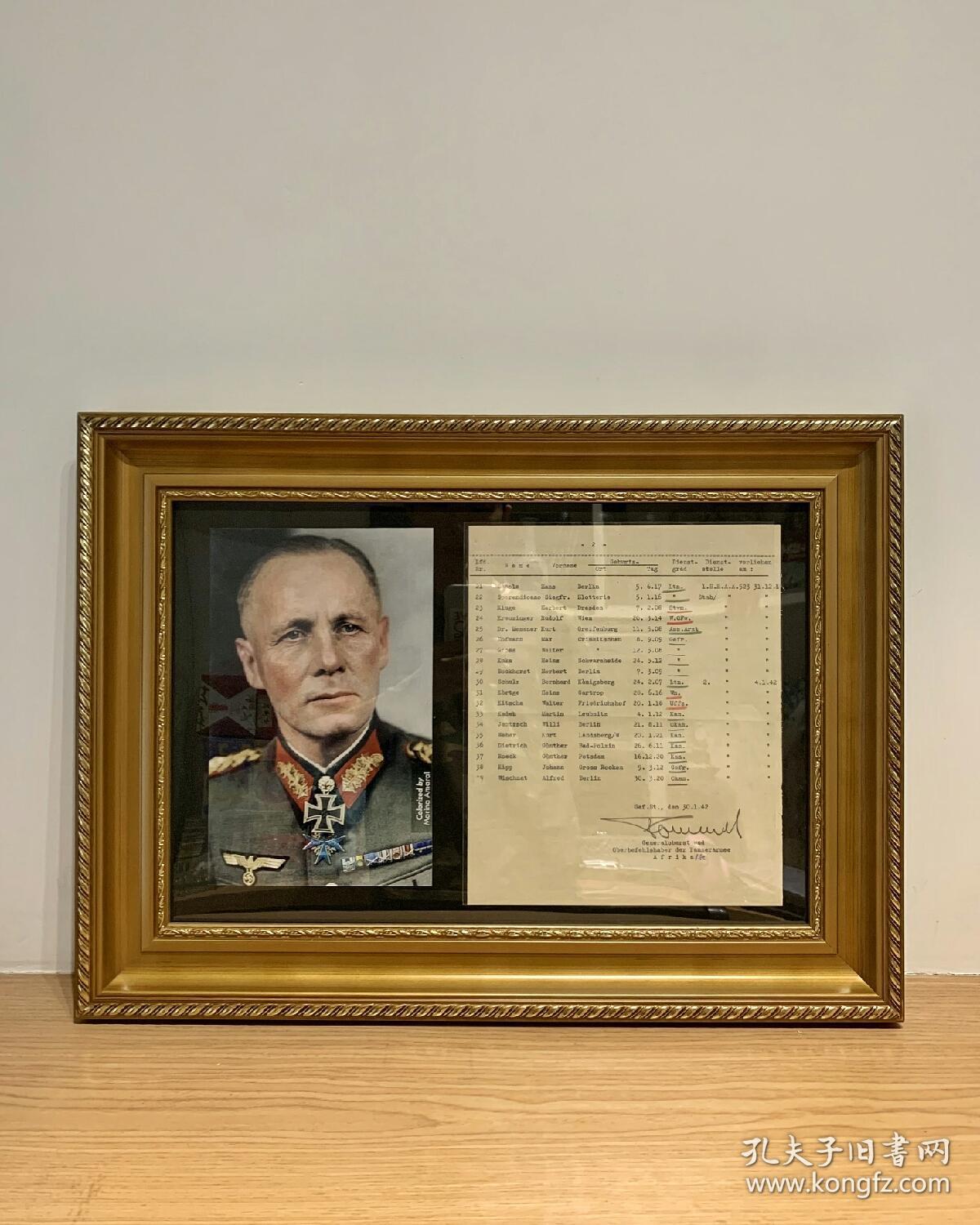 「沙漠之狐」德国陆军元帅erwin rommel 埃尔文.