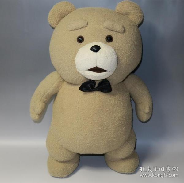 日本限定抽奖专用非卖品超特大流氓熊part2ted2经典蝴蝶结53㎝xl