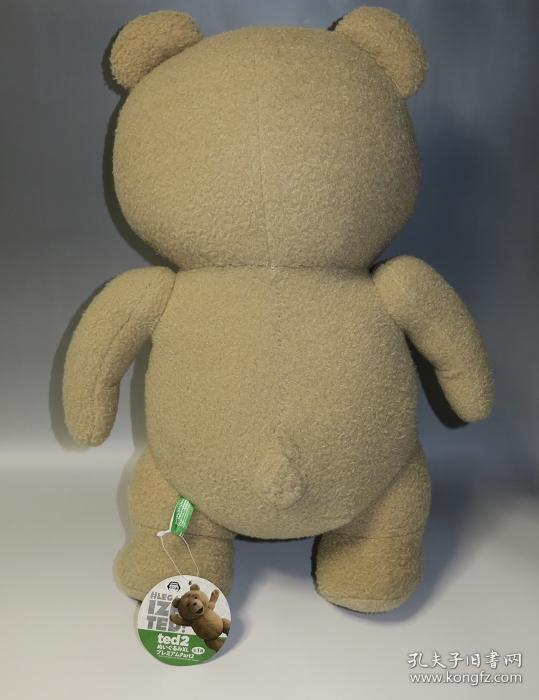 日本限定抽奖专用非卖品超特大流氓熊part2ted2经典蝴蝶结53㎝xl