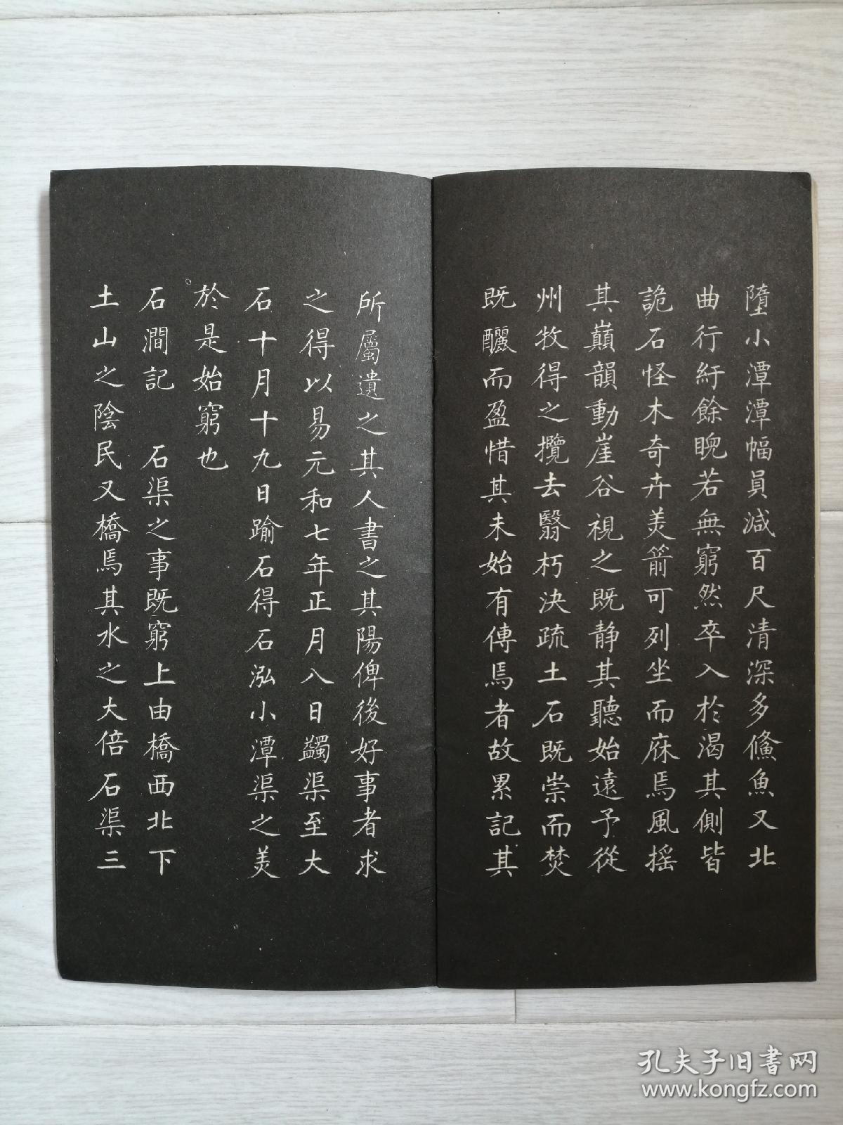 《姜东舒小楷永州八记》