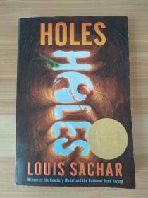 英文原版书 Holes （Holes Series） Paperback –  by Louis Sachar