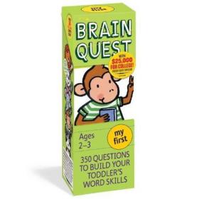 My First Brain Quest: 350 Questions and Answers to Build Your Toddlers Word Skills [Cards]