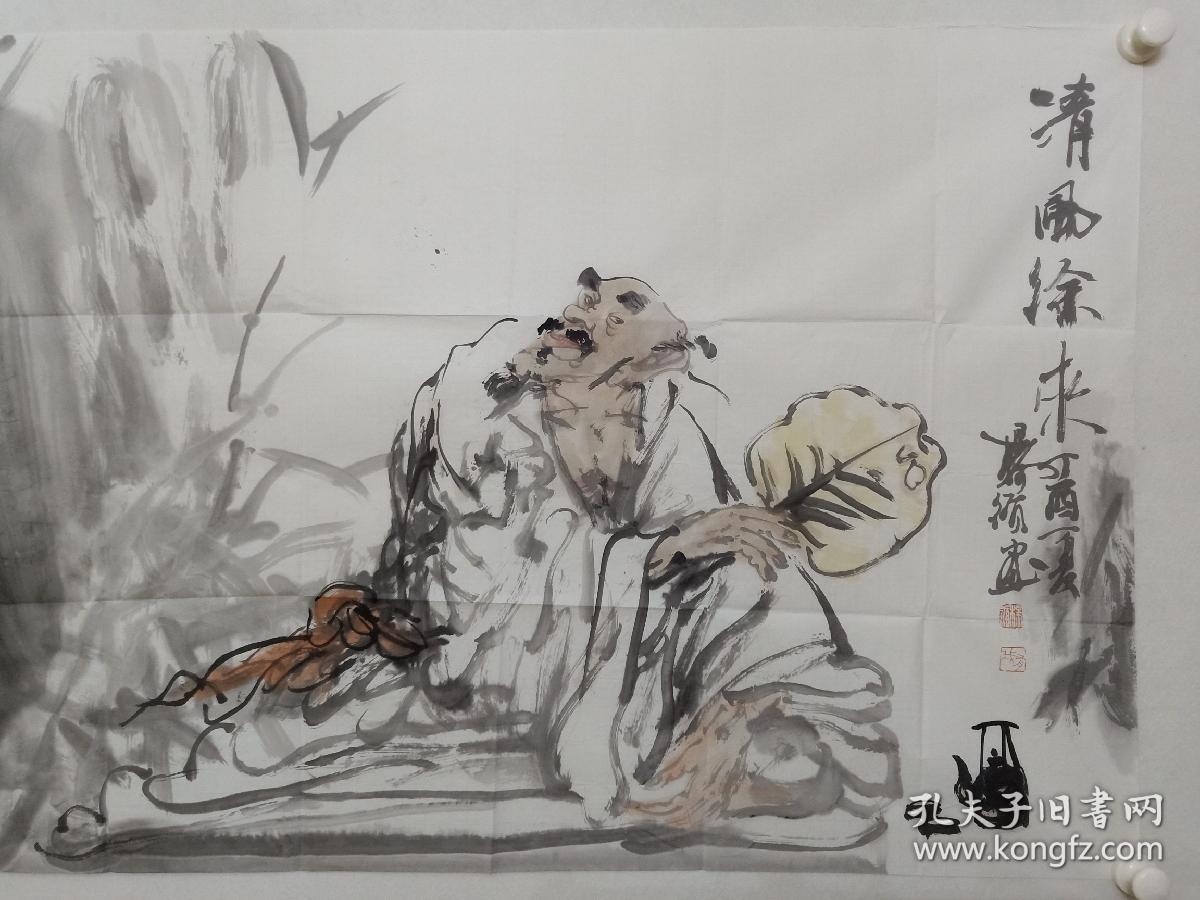 我画店的每一幅交流作品都附有作品清晰的局部图片和作者简介,具体请