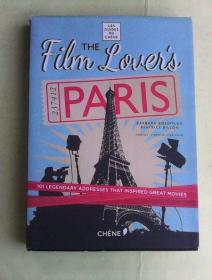 Film Lovers  Paris: 101 Legendary Addresses that Inspired Great Movies     英文原版    哑粉纸彩印   电影中的巴黎名胜