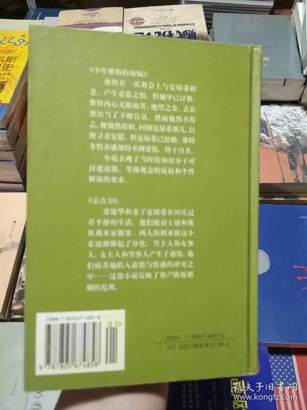 少年维特的烦恼亲合力_孔夫子旧书网