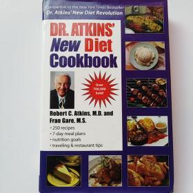 Dr.Atkins New Diet Cookbook (正版，无字迹划线)