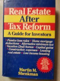 Real estate after tax reform