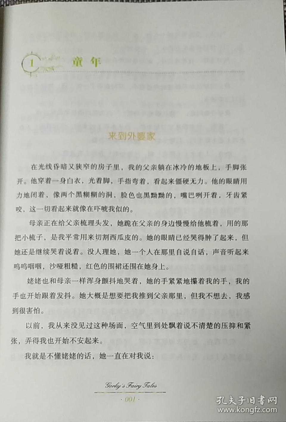 大师童话彩绘典藏版童年高尔基童话集