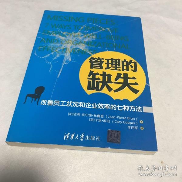 管理的缺失:改善员工状况和企业效率的七种方法