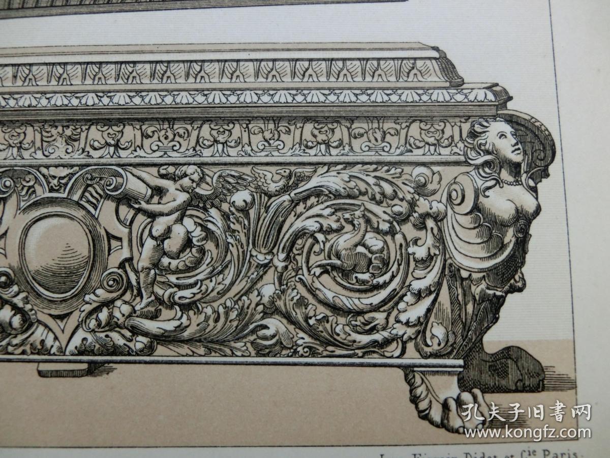 1888年出版 石版画 纸张尺寸约22×18厘米 (编号s000347)