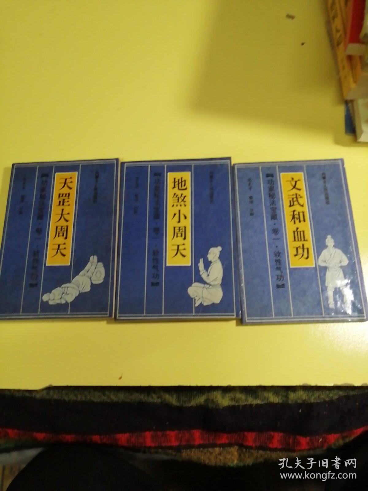 天罡大周天地煞小周天文武和血功三册合售