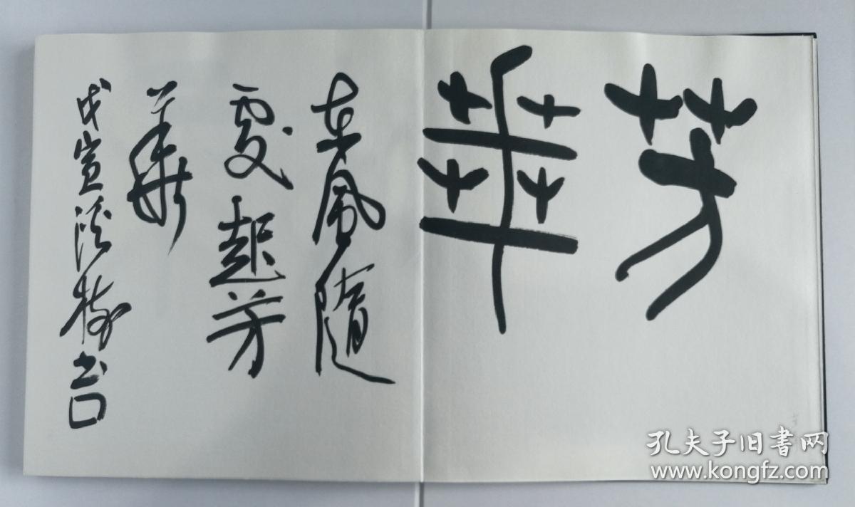 西泠印社名誉理事 尾崎苍石 篆书名言集 册页真迹 日本著名书法篆刻家 22开 己卯年为溪树女士所书示范本 孔夫子旧书网